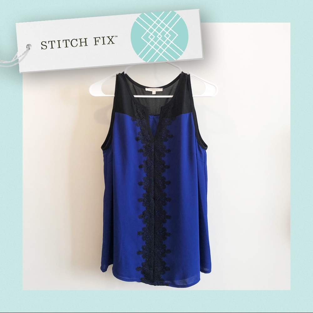 41 Hawthorn - Lana Lace Detail Blouse - Used